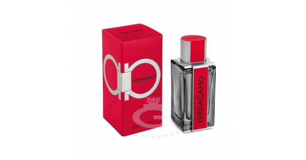 Salvatore Ferragamo Red Leather EDP Pour Homme 100ml / 3.4Fl. Oz